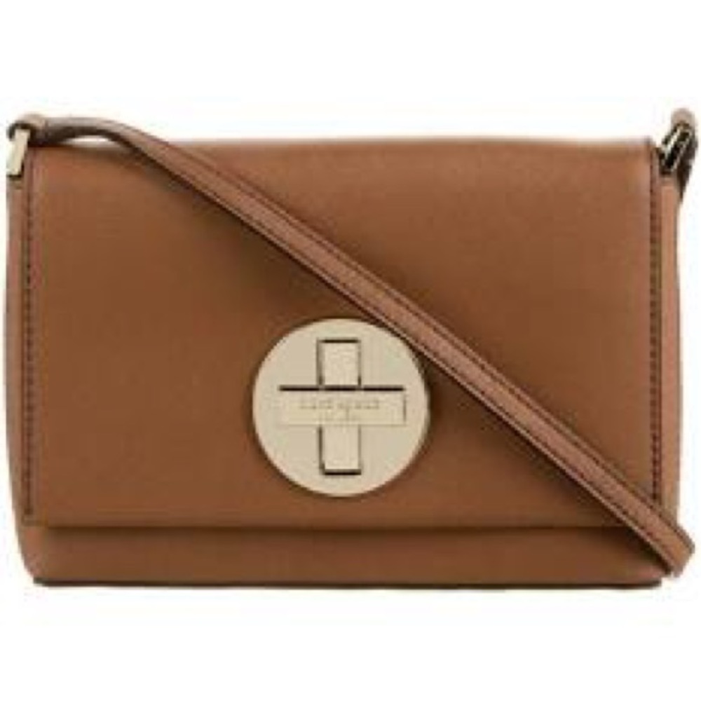 Kate Spade Brown Leather Crossbody